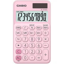 Casio SL-310UC-PK Taschenrechner Tasche Einfacher Taschenrechner Pink