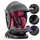 XOMAX 946i Kindersitz drehbar 360° mit ISOFIX, Liegefunktion I mitwachsend I 0-36 kg, 0-12 Jahre, Gruppe 0/1/2/3 I 5-Punkt-Gurt und 3-Punkt-Gurt I Bezug abnehmbar, waschbar I ECE R129