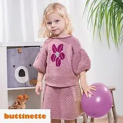 Strickanleitung – Mädchenrock aus Woll Butt Mirco