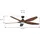 LUCANDE Omendo 152 cm Deckenventilator Schwarz