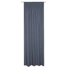 Schmidt Fertiggardine Thermo 135 x 245 cm Polyester Blau