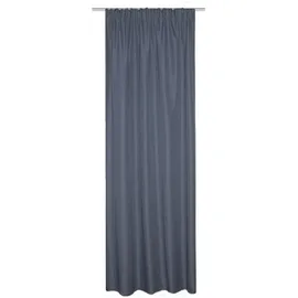 Schmidt Fertiggardine Thermo 135 x 245 cm Polyester Blau