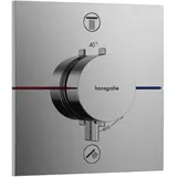 Hansgrohe ShowerSelect Comfort E Thermostat Unterputz 2 Verbraucher, mit Sicherungskombination EN 1717, Chrom