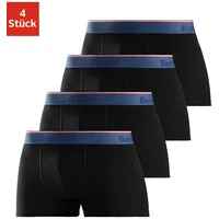 BENCH Boxershorts unifarben schwarz XXL 4er Pack