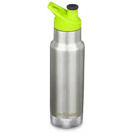 Klean Kanteen Kinder Isolierflasche, 355ml, Edelstahl, Sport Cap mit Trinkhalm, Owlet