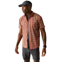 Regatta Begarno Kurzarmhemd Rot 3XL
