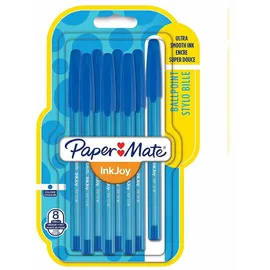 Paper Mate InkJoy 100 Kappe M Blau, 8 Stück