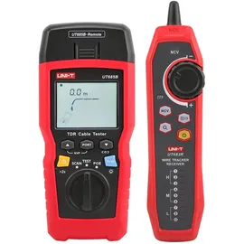 UNI-TREND Uni-T UT685B - Kabeltester, 4xAAA - Rot/Schwarz