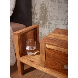 Wohnling Nachtschrank 60 x 30 x 40 cm Braun