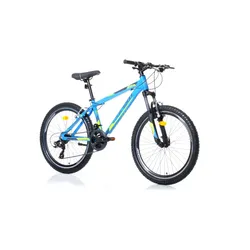 24 Zoll Mountainbike Fahrrad Alu Rad 24" MTB Bike Gabelfederung 21-Gang Hardtail
