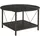 [en.casa] Filem Schwarz Holz Ø80 x 46 cm