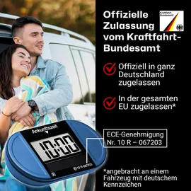 Needit Parkscheibe Park Lite Solar Blau