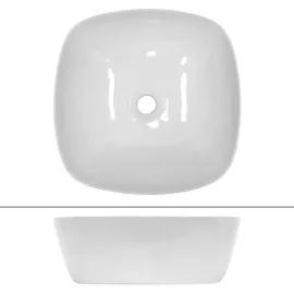 luxebath Aufsatzwaschbecken Rund 40,5 x 14 cm