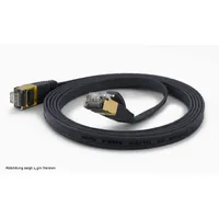 Wantec FTP-Patchkabel CAT6A sw 7087 sw 0,25m