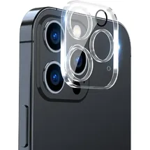 PROTECTORKING 4x Kamera 9H Panzerhartglas für iPhone 14 Pro 3D KLAR ECHTES TEMPERED Panzerglas Kameraglas Kamerhartglas Kameraschutzglas