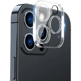PROTECTORKING 4x Kamera 9H Panzerhartglas für iPhone 14 Pro 3D KLAR ECHTES TEMPERED Panzerglas Kameraglas Kamerhartglas Kameraschutzglas