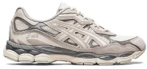 Asics für Herren. 1201A789 Turnschuhe Gel NYC weiß creme (45), Beige, Wohnung, Schnürsenkel, Lässig, Sportlich, Laufen, Multisport