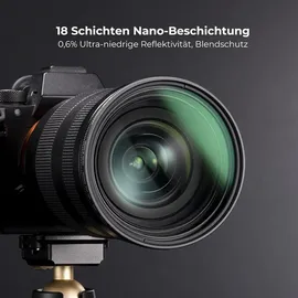 luxuskollektion 49mm Nano K-Serie Variabler Sternfilter 4 Punkte 8 Punkte