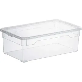 Rotho Clear Aufbewahrungsbox 33 x 19 x 11 cm 4-tlg. transparent