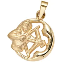 Jobo Sternzeichen Schütze Gelbgold 375