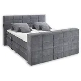 ed exciting design Boxspringbett Denver 6 - motorisierte TV-Halterung bis 40 Zoll
