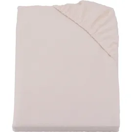 Setex Feinbiber Spannbetttuch wasserdicht 70 x 140 cm beige