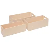 Jardinièren-Set 28x11,5x8,5cm FSC Pappel CN