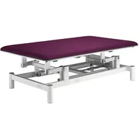 Bobathliege Ferrox Pro Power, Vojtaliege, Bobath Gymnastikliege, professionelle elektrische Bobathliege Sport-Tec medizinische Ferrox Bobathliege, Orchidee