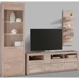 Home Affaire Wohnwand »Silkeborg«, (Set, 3 St.), teilmassives Holz, weiß gekalkt teilmassiv, / 26594303-0