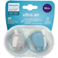 AVENT Sucette ultra air 18m+ (Couleur non sélectionnable)​ Sucette(S) 2 pc(s)