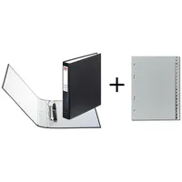 Herlitz Ringbuch + Ordner Register DIN A5 mit 2-Ringe