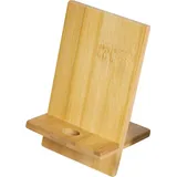 Bambus Holz Handy Staender Tablet Staender Telefon Dock: Cradle Holder Staender Kompatibel mit Pad Phone 11 Pro Xs Xs Max Xr X 8 7 6 6s Plus 5 5s 5... - Braun