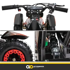 ACTIONBIKES MOTORS Elektro-Kinderquad Cobra 800 Watt grün/schwarz (Grün/Schwarz)