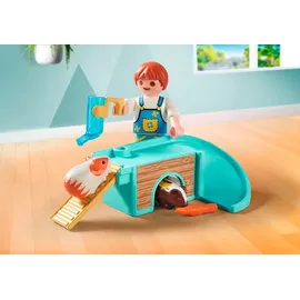 Playmobil My Life Junge mit Meerschweinchen 71746
