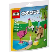 LEGO Creator Niedliche Tiere Feiern Geburtstag 30715