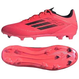 adidas F50 League FG/MG Turbo / Aurora Black / Platinum Metallic 46