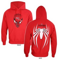 Spider-Man Unisex Sweater mit Kapuze Spider-Man Spider Crest Rot