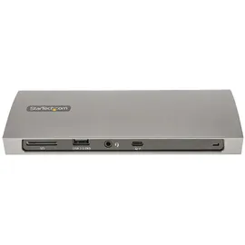 Startech StarTech.com Thunderbolt 4 Dock, 96W PD, Einzelner 8K/Doppelmonitor 4K 60Hz, 3xTB4/USB4 Ports/4xUSB-A/SD/GbE, Thunderbolt 4 Docking Station für Windows oder TB3 MacBook, 0,8m Kabel (TB4CDOCKUE)