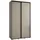 möbel kryspol Schwebetürenschrank Dakota 140 x 235,2 x 45 cm Schwarz