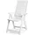 Mojawo Klappsessel Klappstuhl 61 x 60 x 109 cm weiß