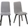 OTTO home Esszimmerstuhl Arosa Polyester grau 2er Set