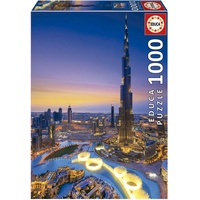 Educa - Puzzle 1000 Teile für Erwachsene | Burj Khalifa, 1000 Teile Puzzle für Erwachsene und Kinder ab 14 Jahren, Dubai, Architektur (19642)
