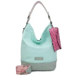Fritzi aus Preußen Izzy07 Olga Canvas Schultertasche 27 cm lime