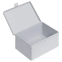 ALUTEC München Alutec 66019 Scharnierdose (L x B x H) 180 x 140 x 80mm Grau 1St.