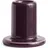 HAY Stabkerzenhalter Tube S Steingut Bordeaux