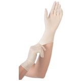 Franz Mensch Hygostar Latexhandschuhe Grip Einweghandschuhe M weiß, 100 Stück