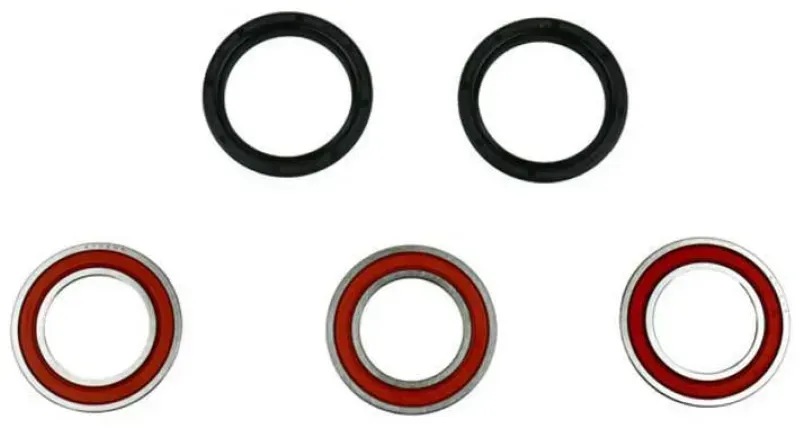 Athena W445001r Radlager-und Dichtungssatz Für Das Hinterrad - Silver / Black - One Size