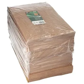 Papstar Blockbodenbeutel, Kraftpapier braun