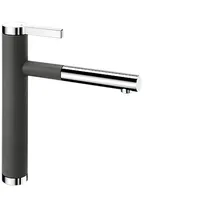 Blanco Linee-S felsgrau/chrom 518804