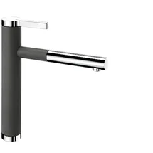 Blanco Linee-S felsgrau/chrom 518804